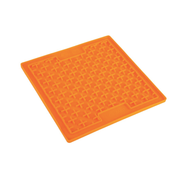 Anti-stress mat licking tray large